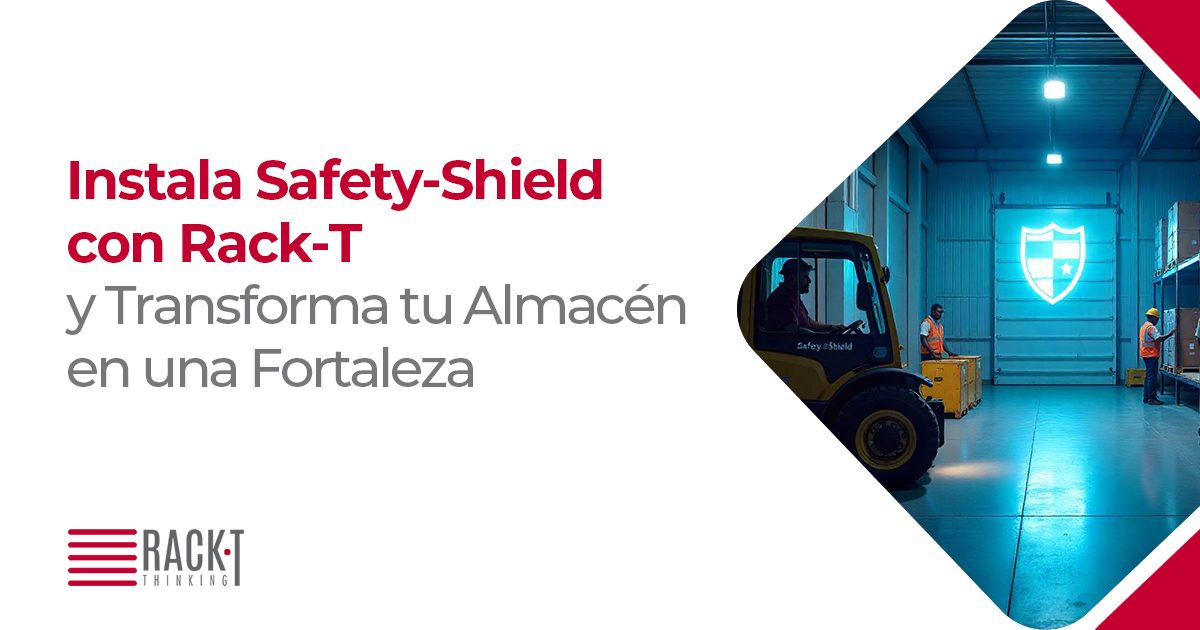 Centro de almacenaje Rack T con instalación de safety Shield