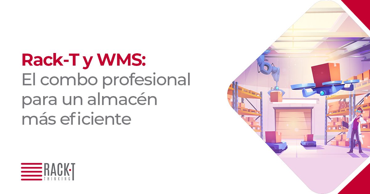 Racks metálicos para almacén con sistemas WMS