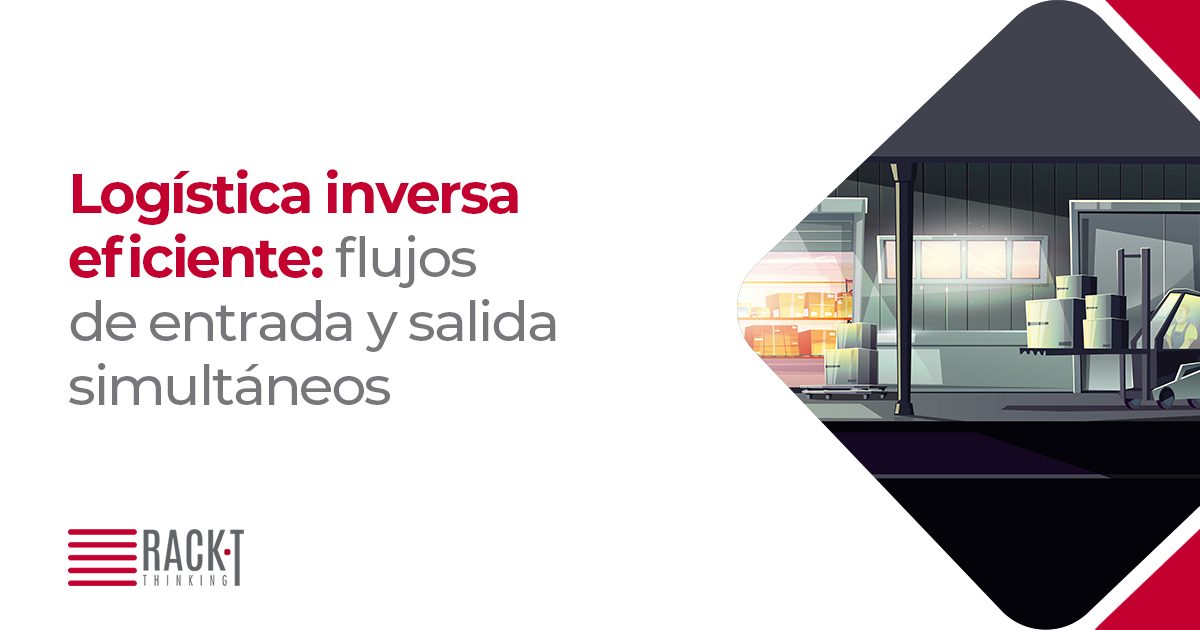 Estrategias de flujos dobles como una ventaja del rack en almacenamiento inverso