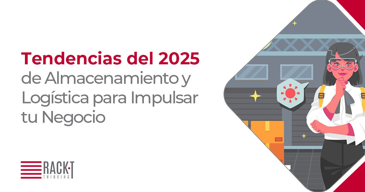 Expertos en accesorios para racks industriales implementando las tendencias en logística 2025